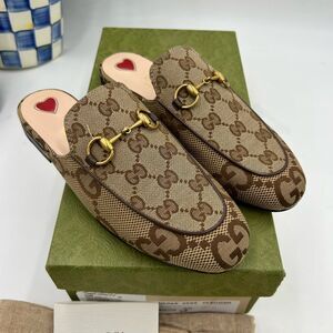 Women's Gucci GG Princetown, mules size 35 made in Italy